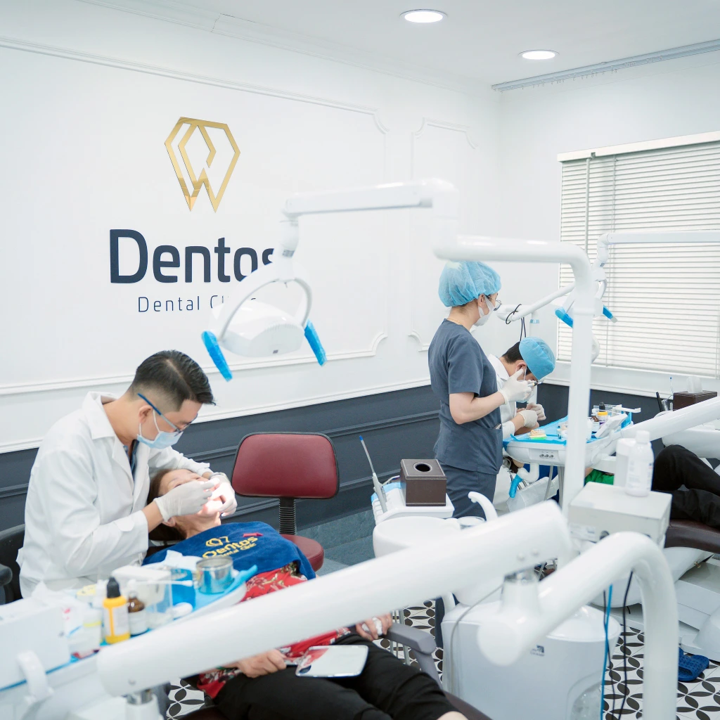 Dentos cam kết sử dụng sứ chính hãng để kiến tạo nụ cười